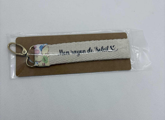 Porte Clés " Mon rayon de soleil"