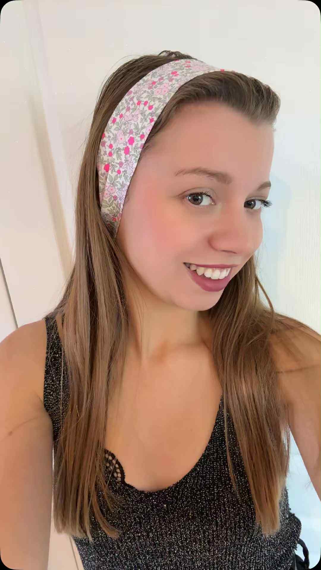 Bandeau à Cheveux " Camélia" - Modèle adulte