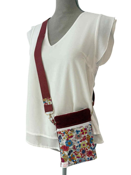 Pochette à téléphone " Floraline"