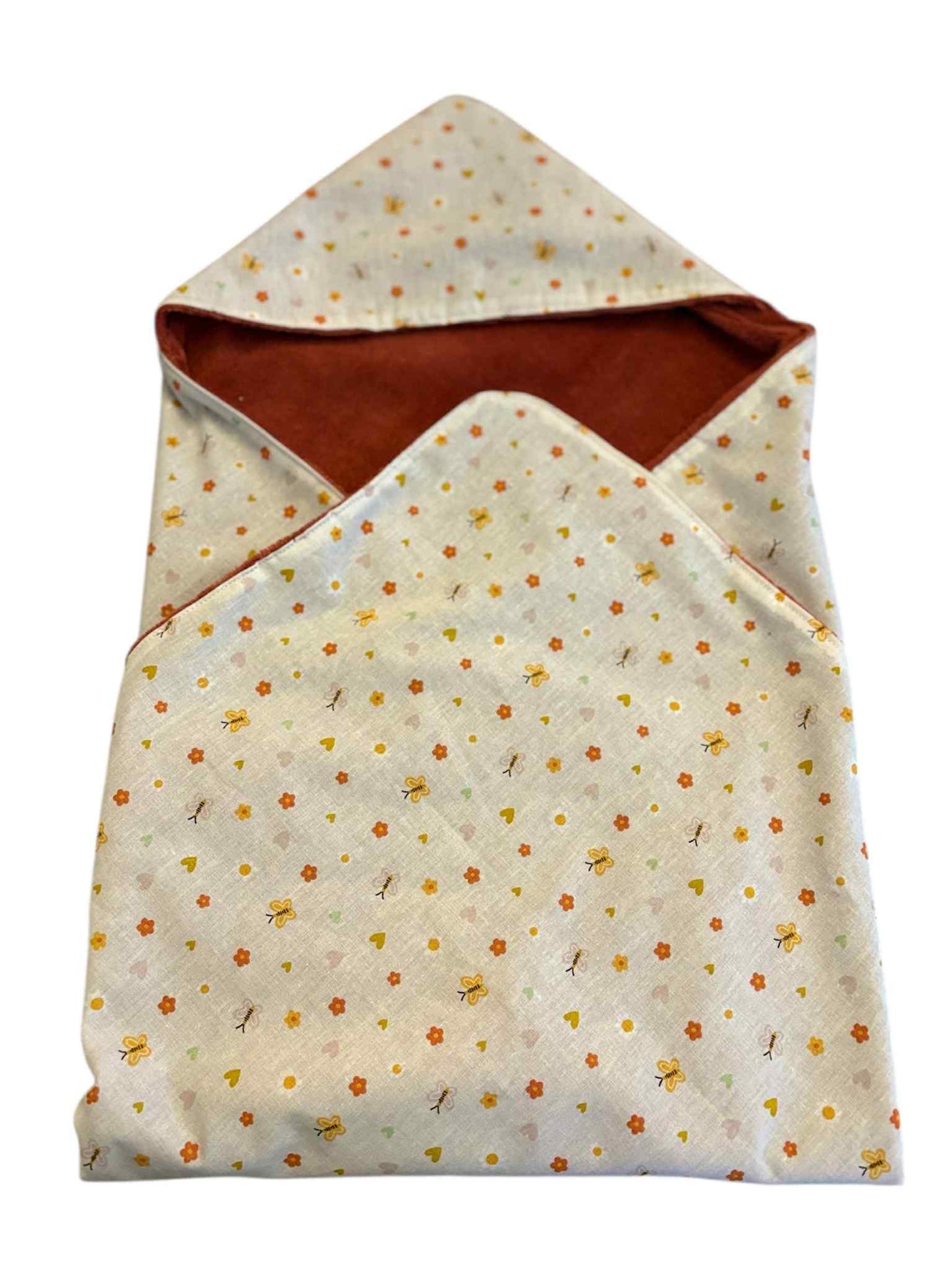 Cape de bain "Petit papillon" - Bébé 0/18 mois