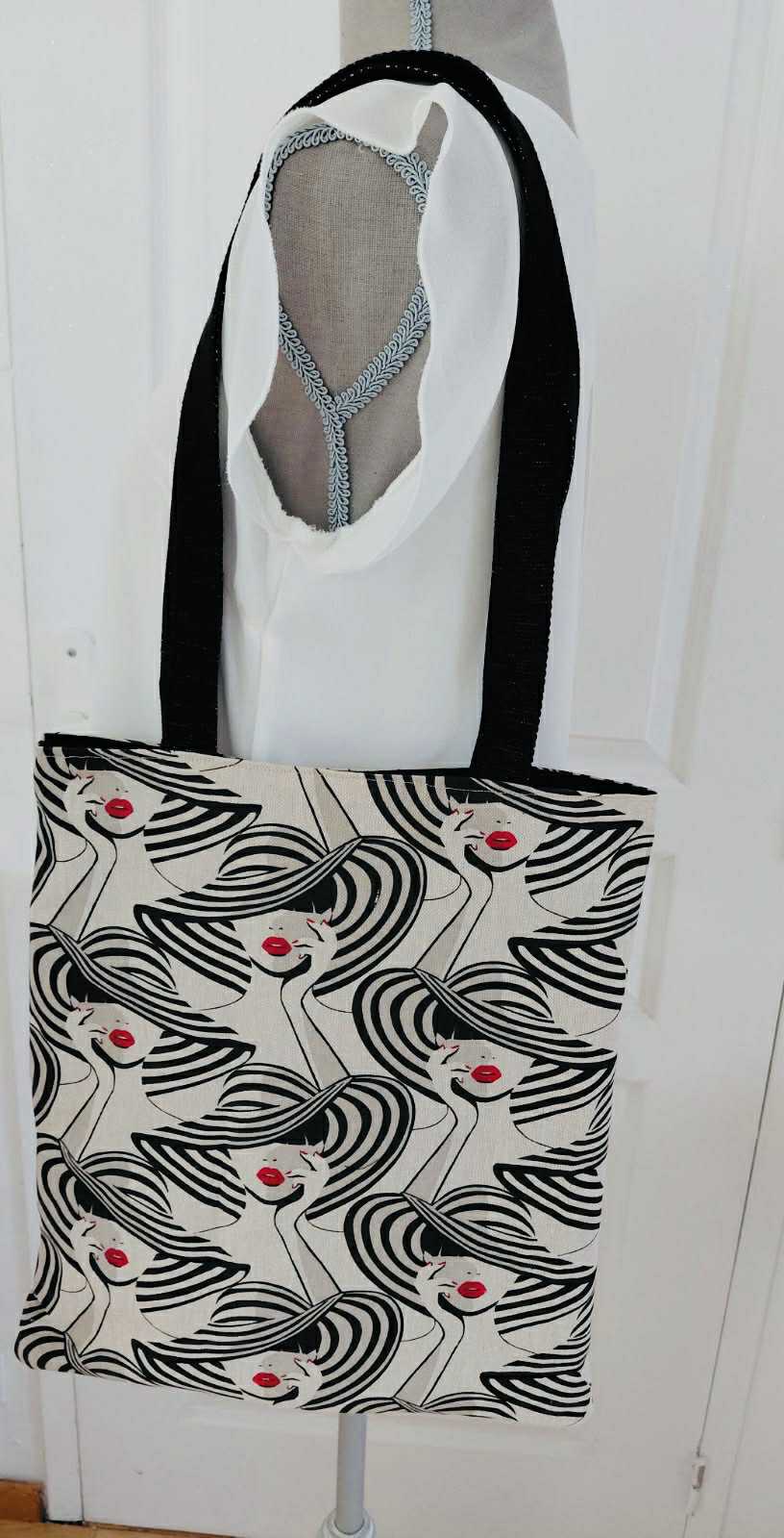 Tote Bag " Femme chic"