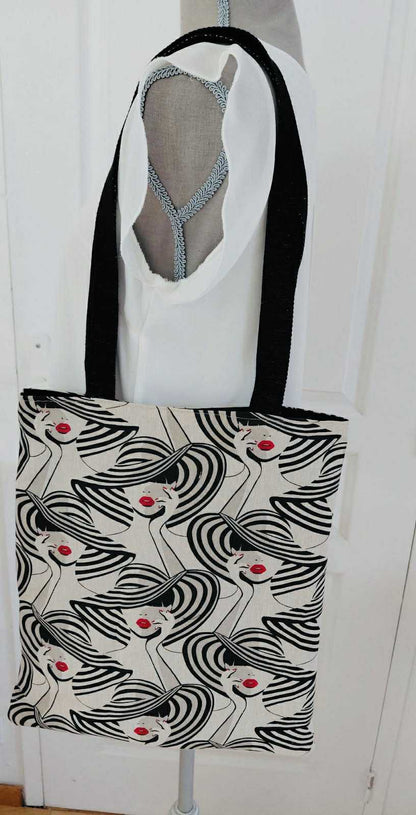 Tote Bag " Femme chic"