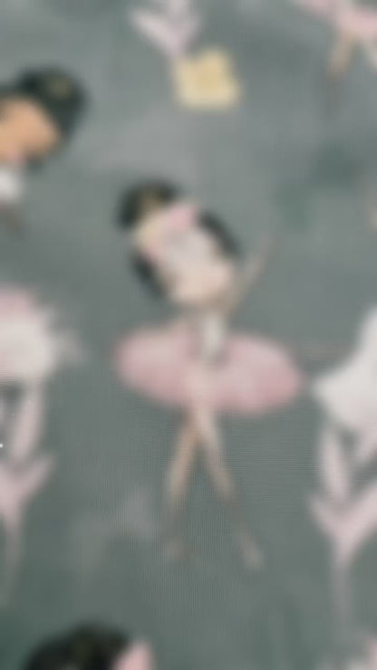 Pochon à cordon " Ballet enchanté "   - Le Petit Sac à Trésors