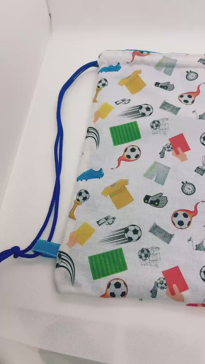 Pochon à Cordon " Carton plein !"  - 3/5 ans - Le petit sac à trésors