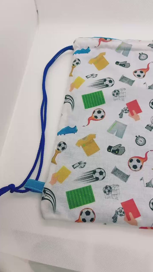 Pochon à Cordon " Carton plein !"  - 3/5 ans - Le petit sac à trésors