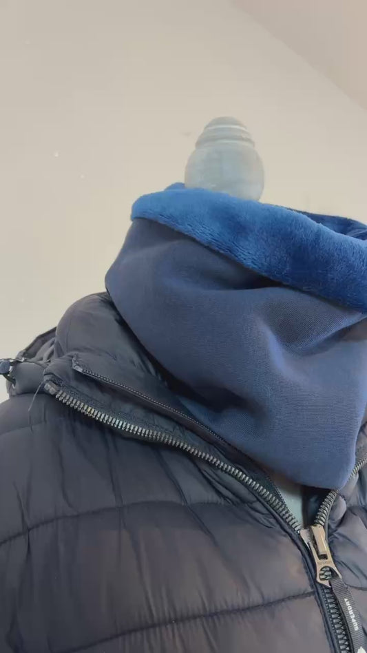 Snood Homme Bleu marine