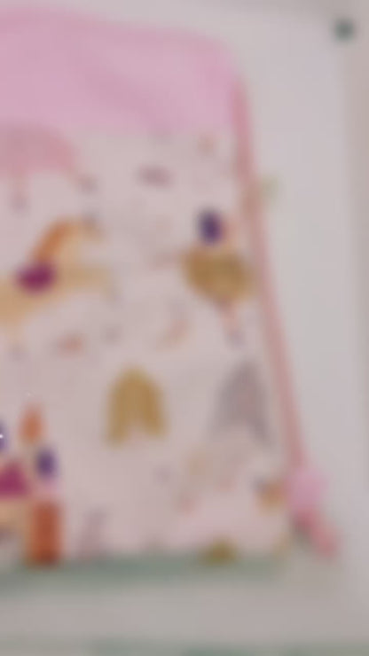 Pochon à cordon " Petite ballerine" Personnalisable - Le petit sac à Trésors