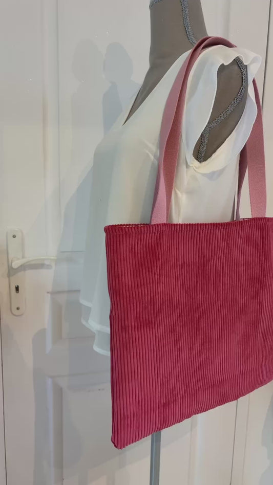 Tote Bag " Framboise chic"