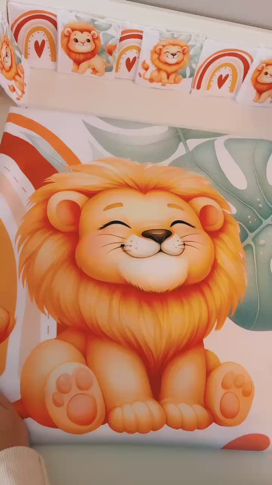 Cape de bain "Lion" - Bébé 0/18 mois