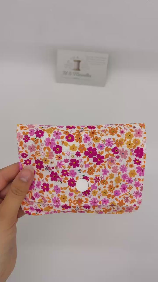 Pochette "Protection hygiénique"- Modèle " Rêve de Fleur" -   Discrète & Pratique