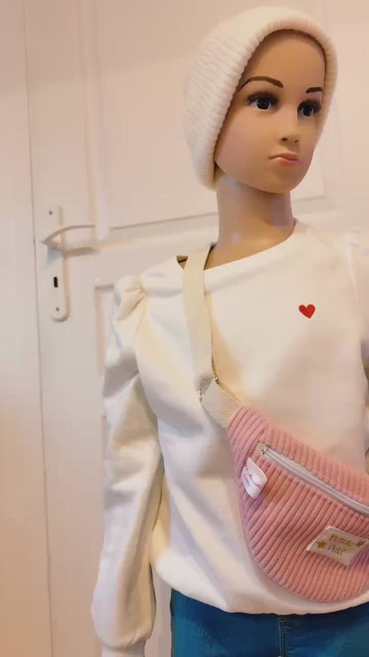 Sac banane enfant ( 3/7 ans) " Starlette fleurie"