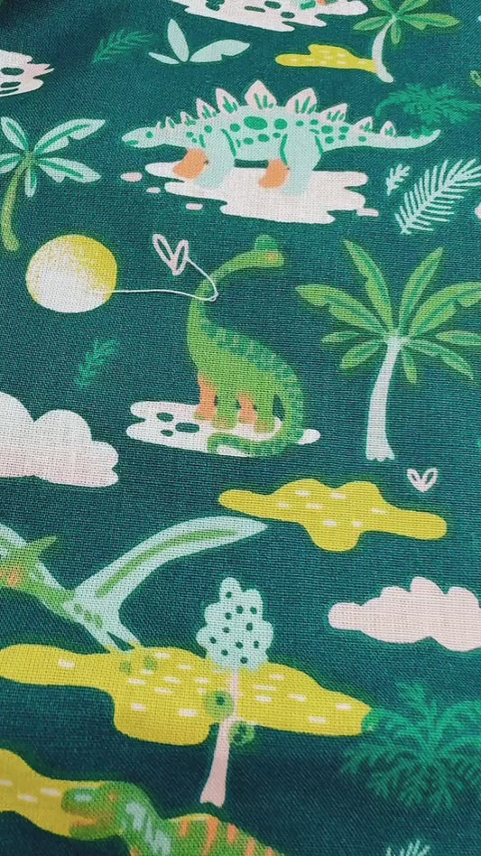Pochon à Cordon " Sacosaure" Personnalisable - Le petit sac à Trésors