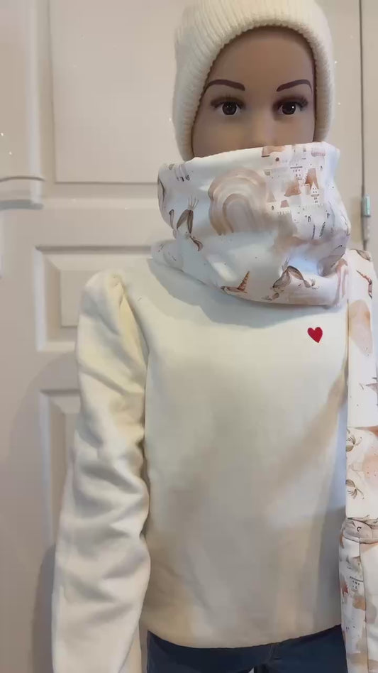 Snood enfant (3/8 ans)  " Princesse"