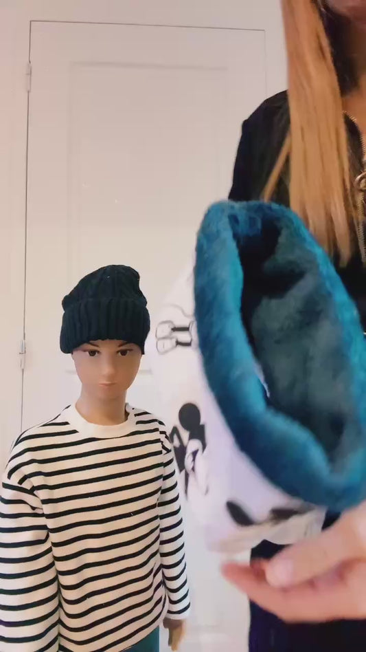 Snood bébé ( 0/2 ans) " Petite souris"