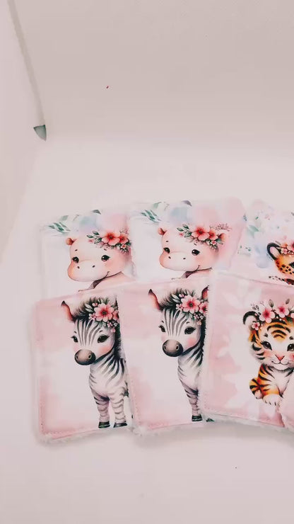Lingettes bébé lavables (8)