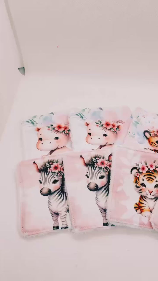 Lingettes bébé lavables (8)