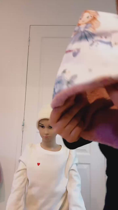 Snood enfant ( 3/ 8 ans )" Flocon de Neige"