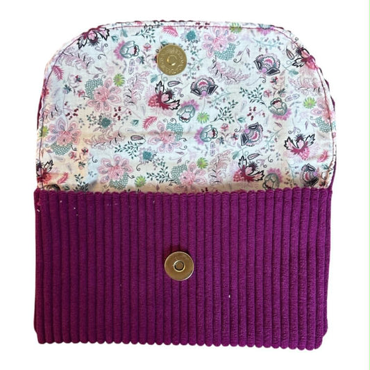 Pochette velours multifonctions « Véloflore»