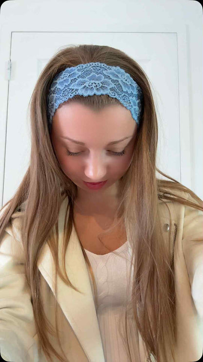 Bandeau à cheveux " Ciel d'été" - Modèle Femme