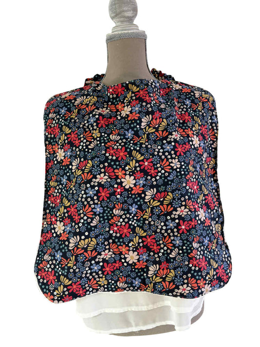 Bavoir adulte " Brume de Fleurs"